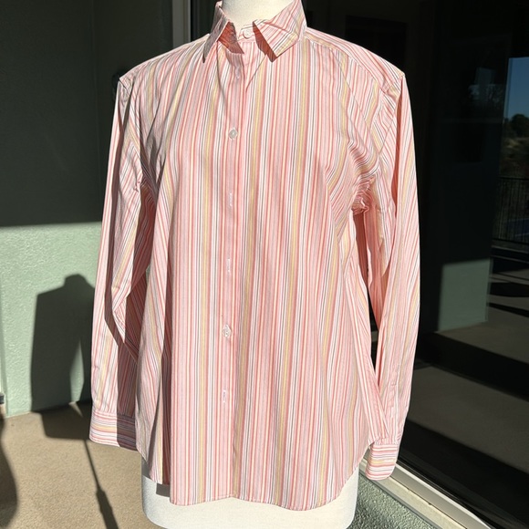 Pendleton Striped L/S Button-Up Cotton Shirts Large - Picture 9 of 12